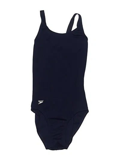 Pre-owned Speedo Bodysuit In Blue