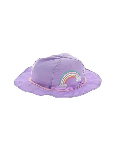 Pre-owned Speedo Kids' Bucket Hat In Purple