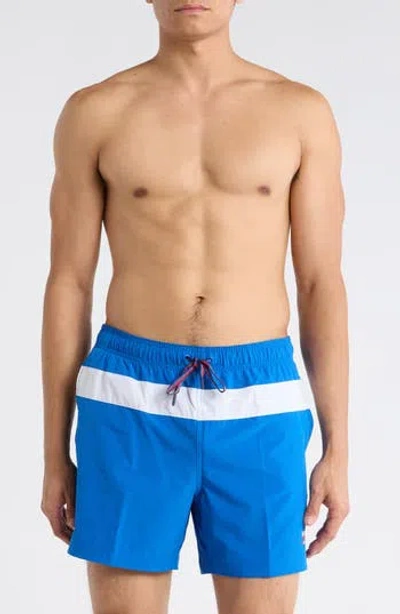 Speedo ® Colorblock Volley Swim Trunks In Multi