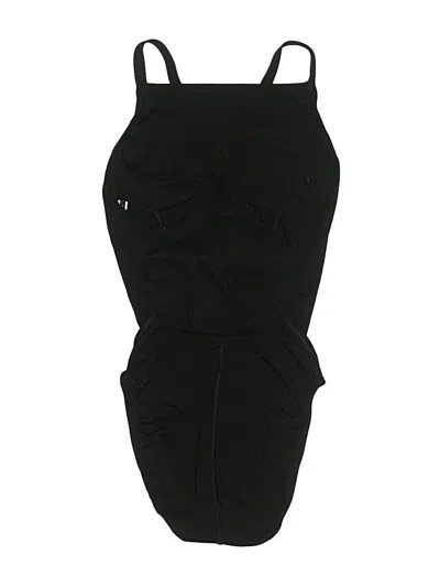 Pre-owned Speedo One Piece Swimsuit In Black