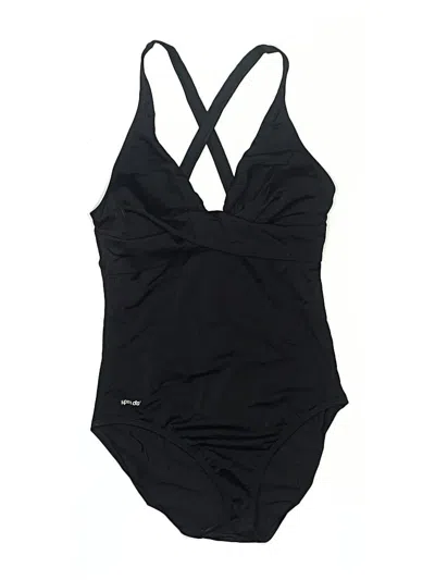 Pre-owned Speedo One Piece Swimsuit In Black