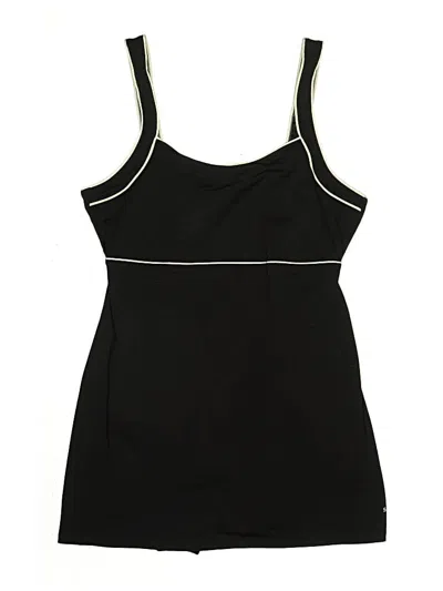 Pre-owned Speedo One Piece Swimsuit In Black