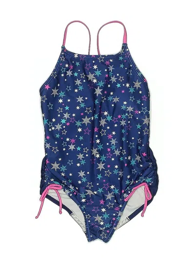 Pre-owned Speedo Kids' One Piece Swimsuit In Blue