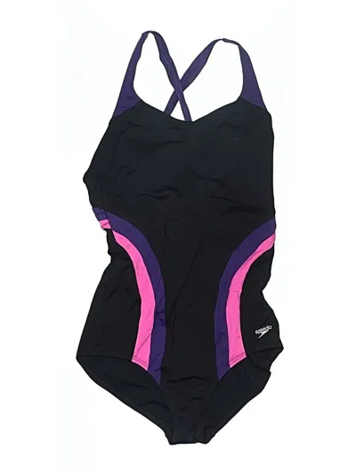 Pre-owned Speedo One Piece Swimsuit In Purple