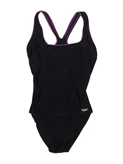 Pre-owned Speedo One Piece Swimsuit In Purple