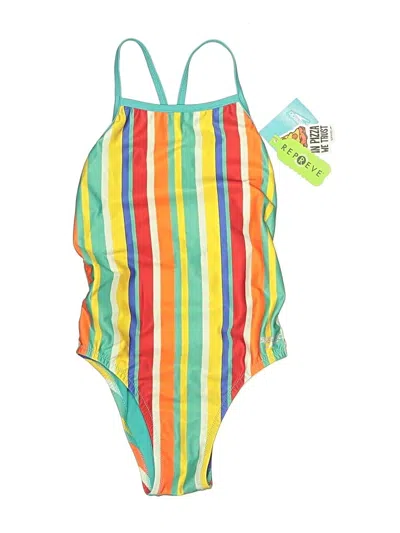 Pre-owned Speedo One Piece Swimsuit In Yellow
