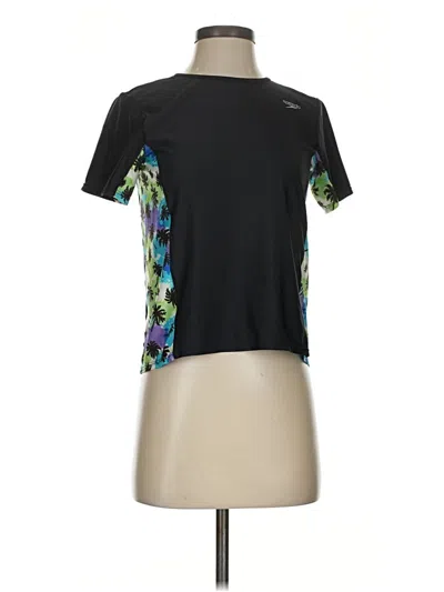 Pre-owned Speedo Rash Guard In Black