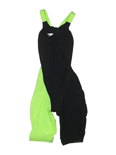 Pre-owned Speedo Kids' Romper In Black