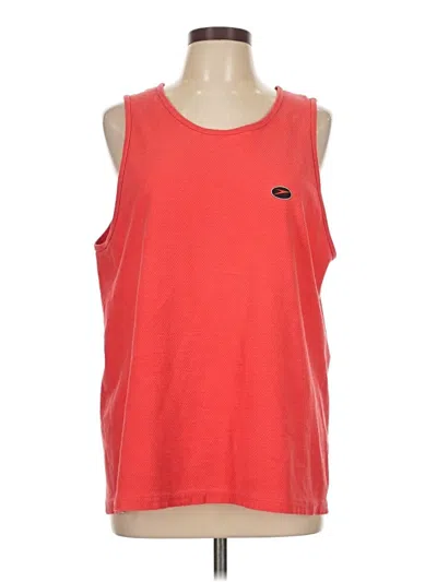 Pre-owned Speedo Sleeveless T-shirt In Red