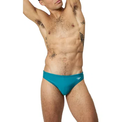 Speedo ® Solar Performance Swim Briefs In Green