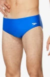 Speedo ® Solid Swim Briefs In Blue