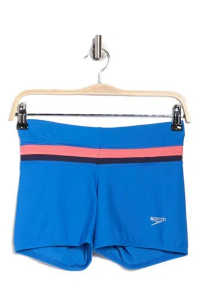 Speedo ® Splice Swim Shorts In Blue