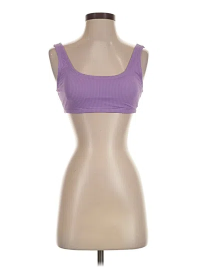 Pre-owned Speedo Sports Bra In Purple