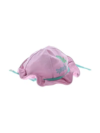 Pre-owned Speedo Kids' Sun Hat In Pink