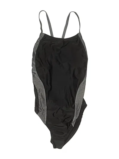 Pre-owned Speedo Swimsuit Bottoms In Black
