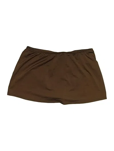 Pre-owned Speedo Swimsuit Bottoms In Brown