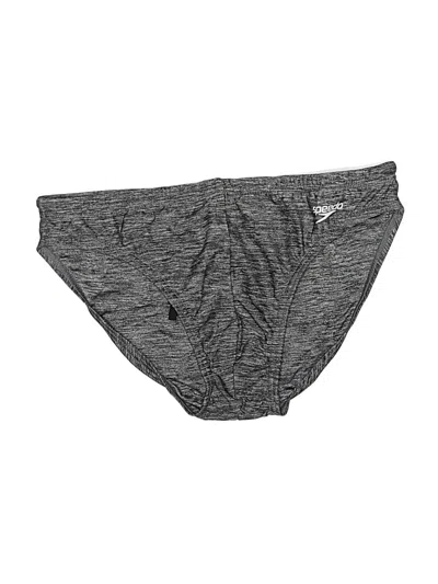 Pre-owned Speedo Swimsuit Bottoms In Gray