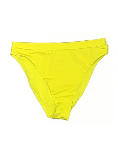 Pre-owned Speedo Swimsuit Bottoms In Yellow