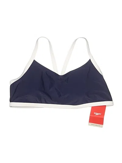Speedo Swimsuit Top Blue Swimwear