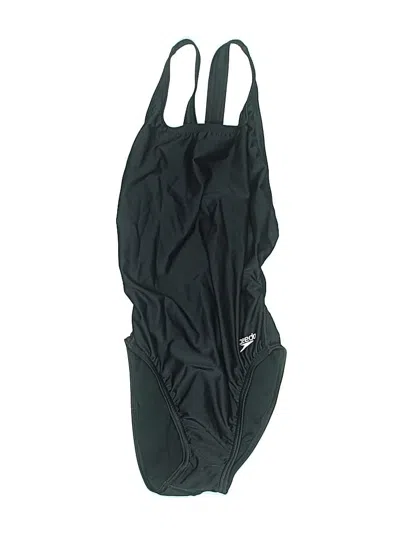 Pre-owned Speedo Swimsuit Top Green Swimwear