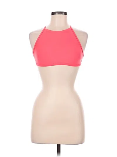 Pre-owned Speedo Tank Top Pink Halter Neckline Tops