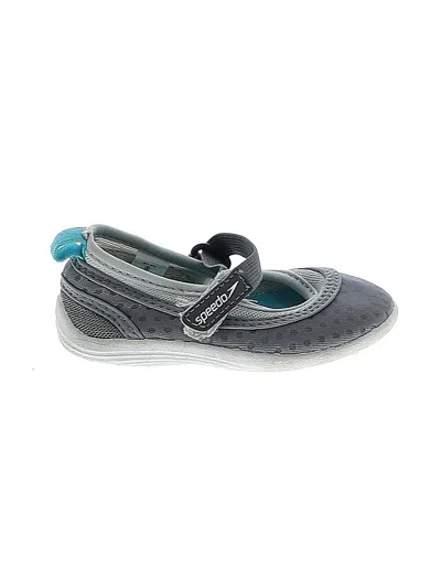 Pre-owned Speedo Kids' Water Shoes In Gray