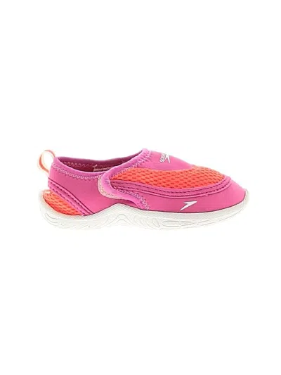 Pre-owned Speedo Kids' Water Shoes In Pink