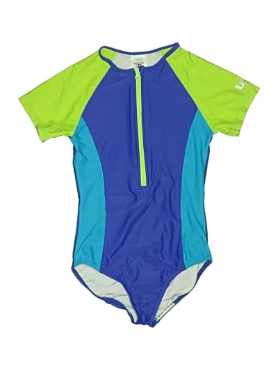 Pre-owned Speedo Kids' Wetsuit In Blue