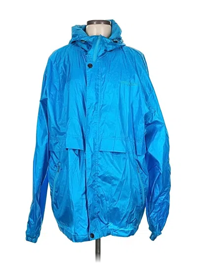 Pre-owned Speedo Windbreaker Jacket In Blue