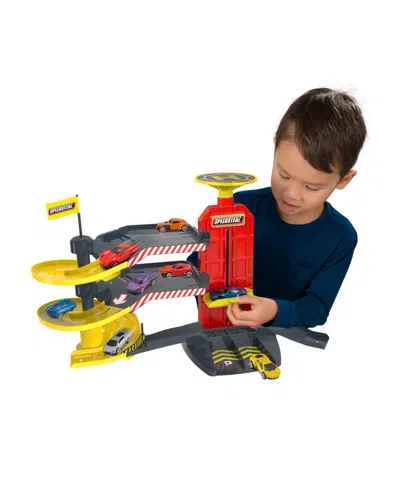 Speedsterz City Park Drive Garage Play Set In Multi