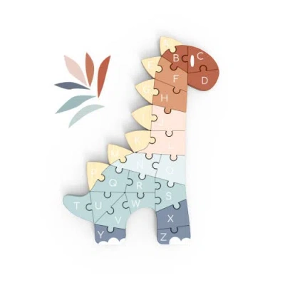Speedy Monkey Kids'  Abc Dino Puzzle In Multi