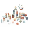 Speedy Monkey Building Blocks In Brown
