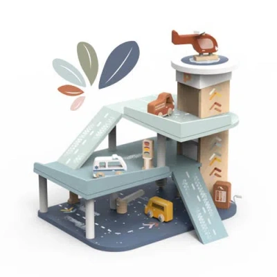 Speedy Monkey Kids'  Garage Playset In Multi