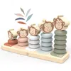 Speedy Monkey Monkey Family Stacker In Multi