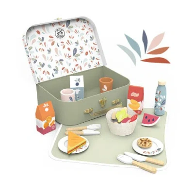 Speedy Monkey Kids'  Picnic Basket In Multi