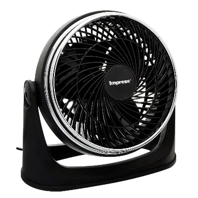 Speedzx 9-inch Turbo Velocity Table Fan In Black