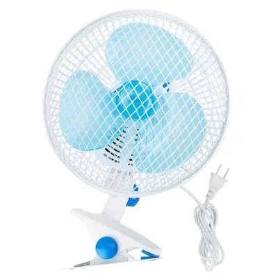 Speedzx Clip On Fan 2 Speeds Quiet Clamp Fan Adjustable Tilt Auto Shaking Fan Wall Mount Personal Fan