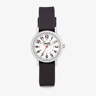 Speidel Medi Petite Unisex Adult Black Strap Watch 60350007 In Green