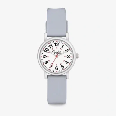 Speidel Medi Petite Unisex Adult Gray Strap Watch 60350011 In Orange