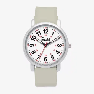 Speidel Medi Watch Unisex Adult Gray Strap Watch 60340019