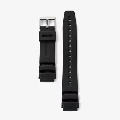 Speidel Unisex Adult Black Watch Band 23000792 In Purple
