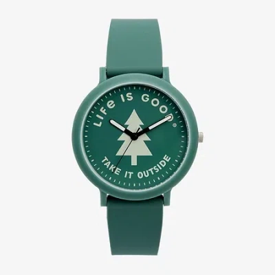 Speidel Unisex Adult Green Strap Watch 60930004