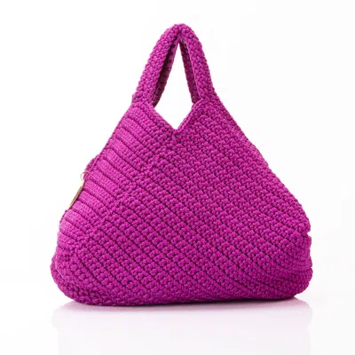 Speira Women's Purple Tote Asymmetric Violet