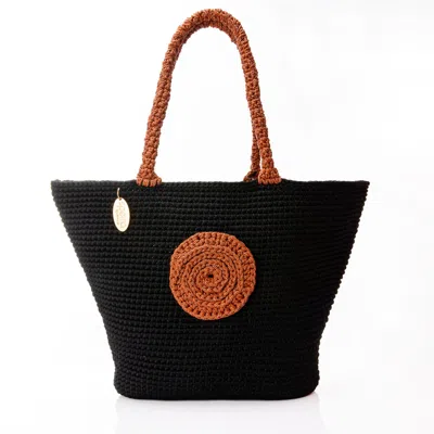 Speira Women's Round Shopper Black