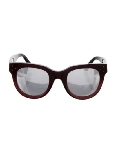 Pre-owned Spektre Wayfarer Tinted Sunglasses In Red