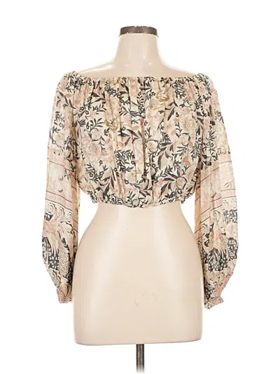 Pre-owned Spell And The Gypsy Collective 3/4 Sleeve Blouse In White