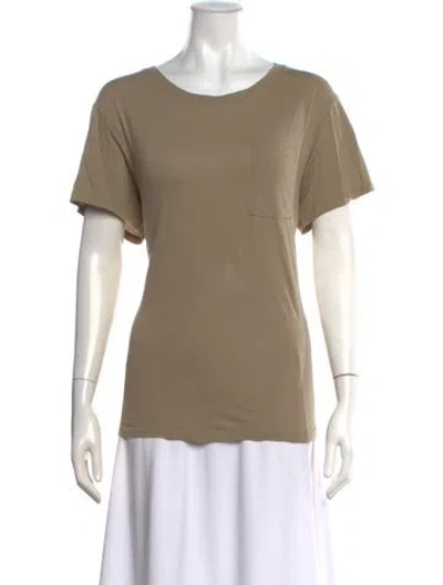 Pre-owned Spell & The Gypsy Collective Crew Neck Short Sleeve T-shirt In Neutral