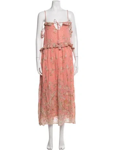 Pre-owned Spell & The Gypsy Collective Floral Print Long Dress