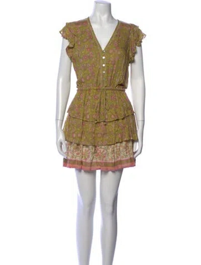 Pre-owned Spell & The Gypsy Collective Floral Print Mini Dress
