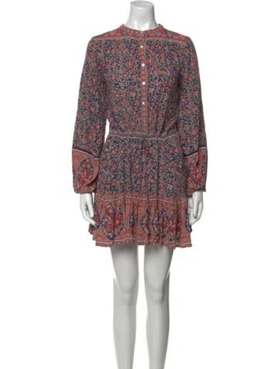 Pre-owned Spell & The Gypsy Collective Floral Print Mini Dress In Multi